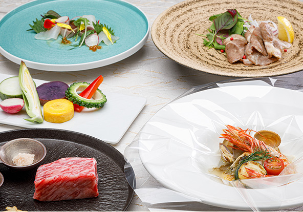 沖縄かりゆしリゾート エグゼス恩納 ダイニング天